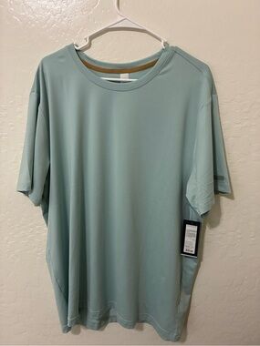 NWT Men’s RHONE backspin XXL Blue Water Performance Athletic Shirt